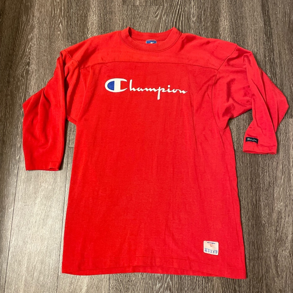 Champion 3/4 sleeve jersey